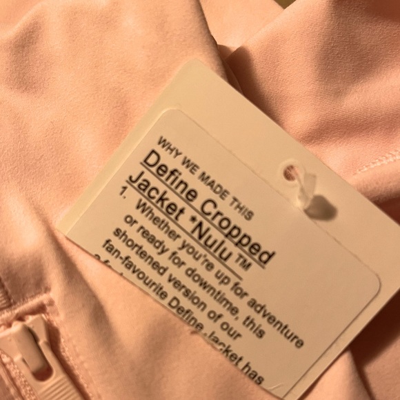 Define Cropped Jacket *Nulu. New With Tags. Strawberry Milkshake. First release - Picture 12 of 14